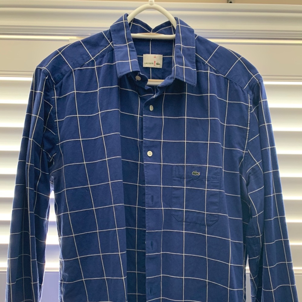 Lacoste Dress Shirt Size 43